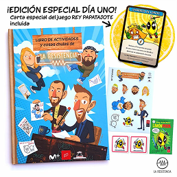 Salva Espín Art - LA RESISTENCIA: libro de actividades y cosas chulas. EDICIÓN ESPECIAL DÍA UNO - imagen 9 2